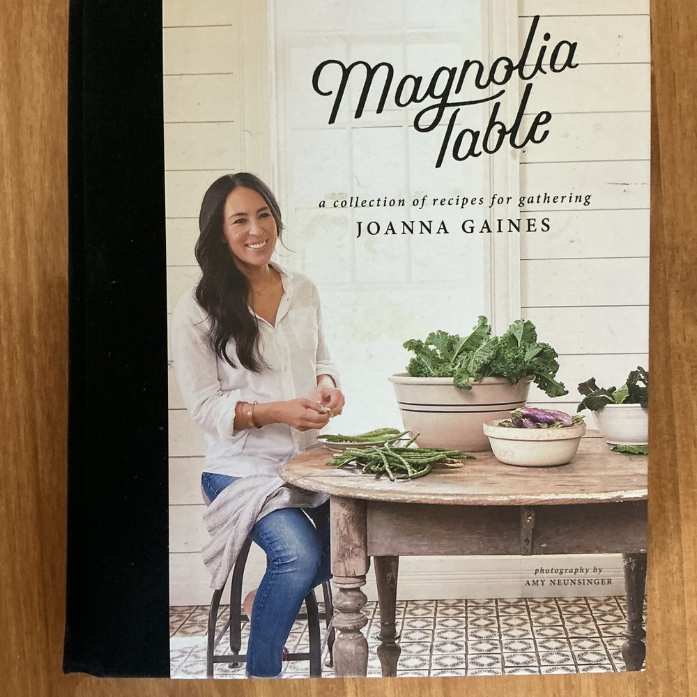 Magnolia Table Cookbook - Black and White Cover